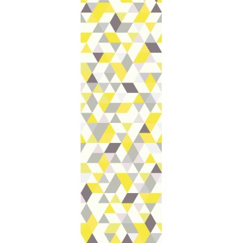 Wall Art Orginals Triangles Coctail Lemon Grass 100x300cm