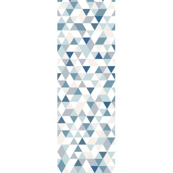Wall Art Orginals Triangles Coctail Marine 100x300cm