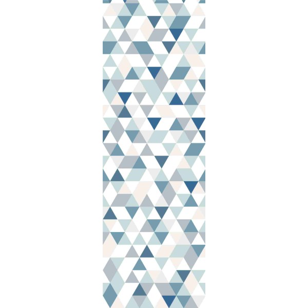 Wall Art Orginals Triangles Coctail Marine 100x300cm Wall Art Orginals Triangles Coctail Marine 100x300cm