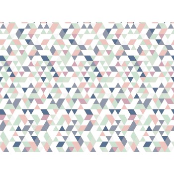 Wall Art Orginals Triangles Coctail 400x300cm