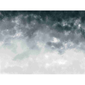 Wall Art Orginals Watercolor Ombre Storm 400x300cm