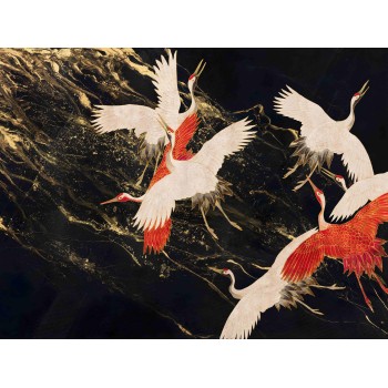 WALL ART Glory Tsuru
