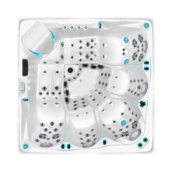JACUZZI OGRODOWE WANNA SPA748 230x230 Biała perła obudowa szara