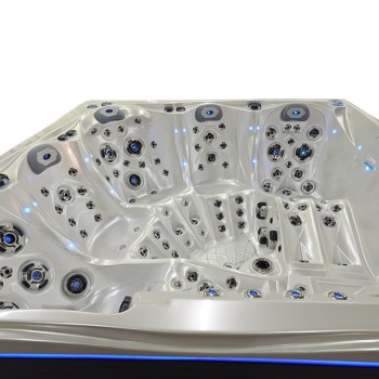 JACUZZI OGRODOWE WANNA SPA748 230x230 Biała perła obudowa szara