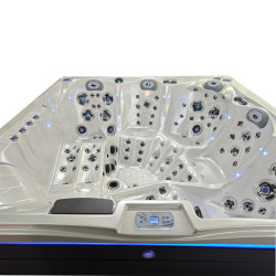 JACUZZI OGRODOWE WANNA SPA748 230x230 Biała perła obudowa szara