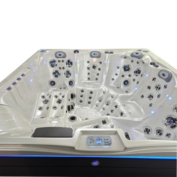 JACUZZI OGRODOWE WANNA SPA748 230x230 Biała perła obudowa szara