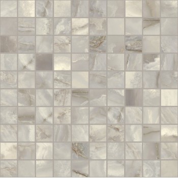 Creative Design Florim ONYX&MORE SILVER ONYX GLO MOSAICO 3X3 767657