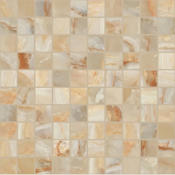 Creative Design Florim ONYX&MORE GOLDEN ONYX SAT MOSAICO 3X3 767663