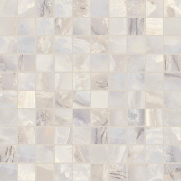 Creative Design Florim ONYX&MORE WHITE ONYX SAT MOSAICO 3X3 767662 Creative Design Florim ONYX&MORE WHITE ONYX SAT MOSAICO 3X3 767662