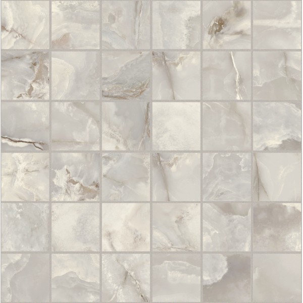 Creative Design Florim ONYX&MORE SILVER ONYX GLO MOS.5X5 767644 Creative Design Florim ONYX&MORE SILVER ONYX GLO MOS.5X5 767644