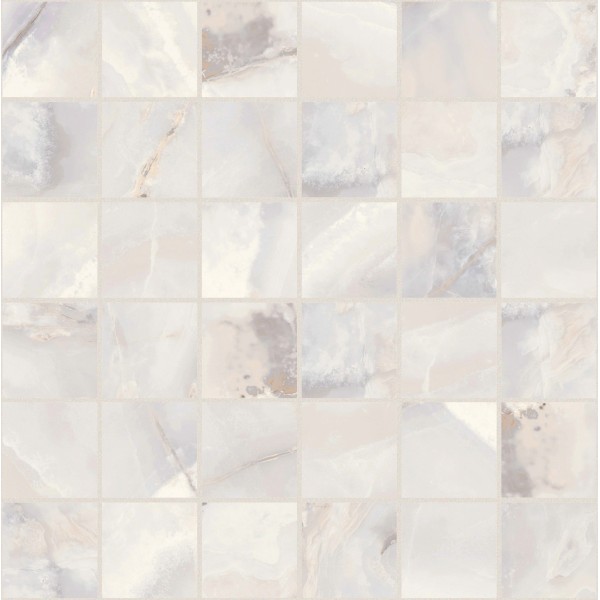 Creative Design Florim ONYX&MORE WHITE ONYX SAT MOS.5X5 767646 Creative Design Florim ONYX&MORE WHITE ONYX SAT MOS.5X5 767646