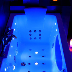 Wanna SPA z hydromasażem IRIS 933B WHITE BIAŁA 160x84 POWYSTAWOWA