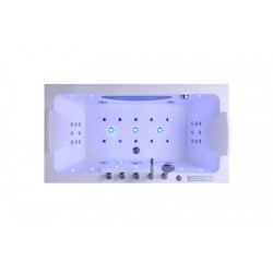 Wanna SPA z hydromasażem IRIS 933B WHITE BIAŁA 160x84 POWYSTAWOWA