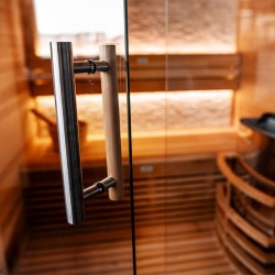 Sauna FIŃSKA BERGEN 150x120cm HARVIA 6KW 3-4 osobowa wysokotemperaturowa Hydrosan