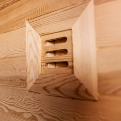 Sauna FIŃSKA BERGEN 150x120cm HARVIA 6KW 3-4 osobowa wysokotemperaturowa Hydrosan