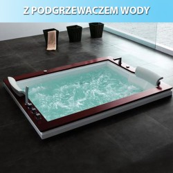 Wanna SPA z hydromasażem Diablo 666 180x150 + deska