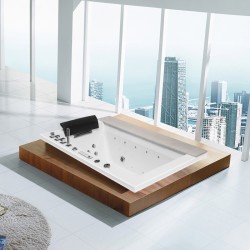 Wanna SPA z hydromasażem Lobos 915 biała 170x100 BEZ OBUDOWY