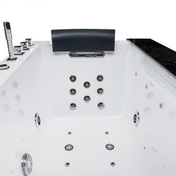 Wanna SPA z hydromasażem Lobos 915 czarna 170x100 BEZ OBUDOWY
