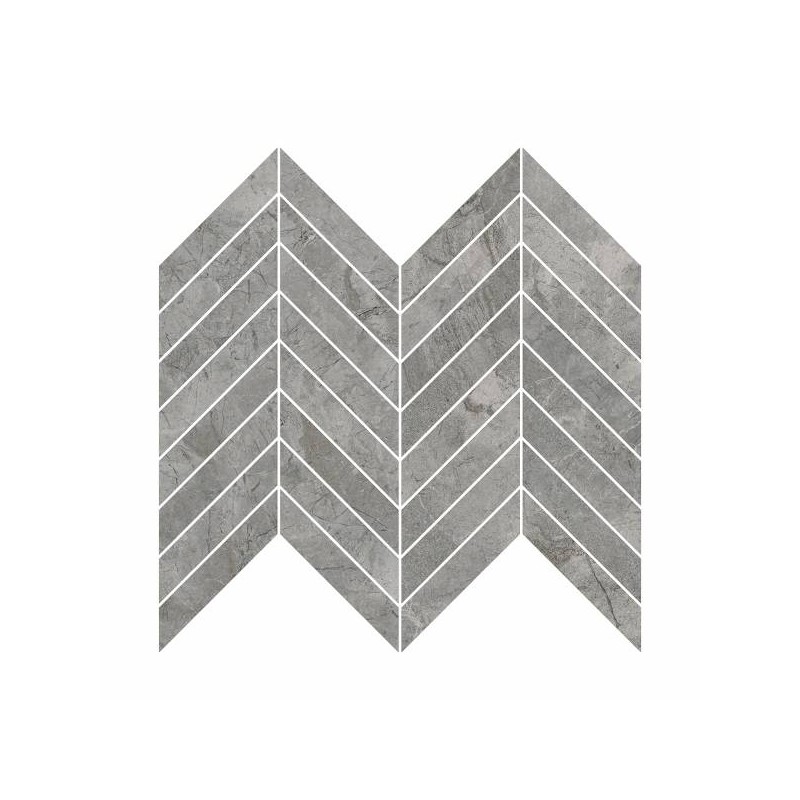 P?ytka gresowa Refin RIVER GREY MOSAICO CHEVRON LUCIDO R 26x32,5 cm P?ytka gresowa Refin RIVER GREY MOSAICO CHEVRON LUCIDO R 26x32,5 cm