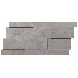 P?ytka gresowa Refin RIVER GREY MMURETTO 3D MIX R 28,2X58,6 cm
