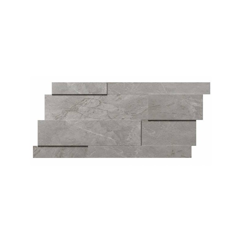 P?ytka gresowa Refin RIVER GREY MMURETTO 3D MIX R 28,2X58,6 cm P?ytka gresowa Refin RIVER GREY MMURETTO 3D MIX R 28,2X58,6 cm