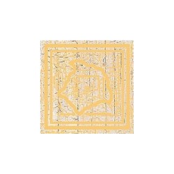 Versace ETERNO Angolo Medusa ORO WHITE 10X10 69074000 płytka gresowa