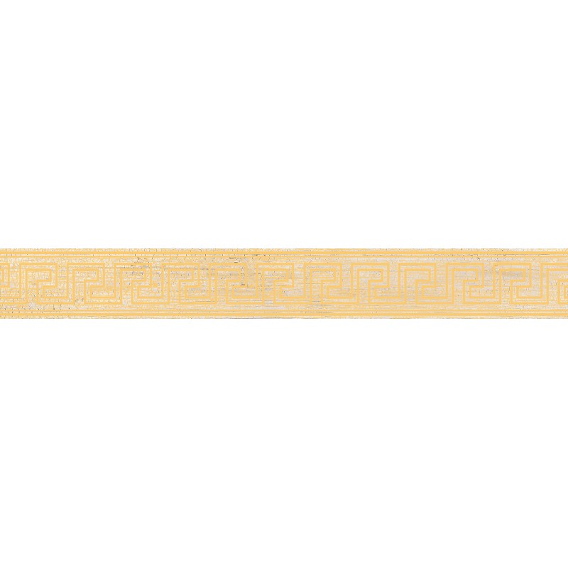 Versace ETERNO Fascia Greca ORO WHITE 10X80 69074000 płytka gresowa Versace ETERNO Fascia Greca ORO WHITE 10X80 69074000 płytka gresowa