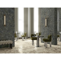 Ariostea Ultra Graniti ALASKA WHITE 37,5x75 lucidatto Płytka gresowa spiek