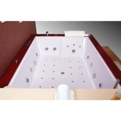 Wanna SPA z hydromasażem Diablo 666 180x150 + deska + obudowa