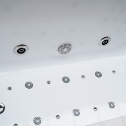 Wanna SPA z hydromasażem Lobos 915 Biała 170x100