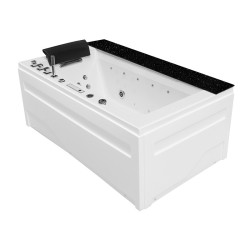 Wanna SPA z hydromasażem Lobos 915 Czarna 170x100