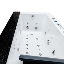 Wanna SPA z hydromasażem Lobos 915 Czarna 170x100