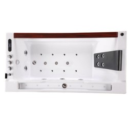 Wanna SPA z hydromasażem Napoli 609A 180x90 Prawa