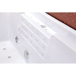 Wanna SPA z hydromasażem Napoli 609A 180x90 Prawa