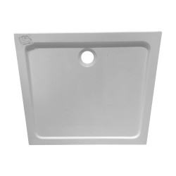 BRODZIK PRYSZNICOWY PROSTOKĄTNY SLIM ST04A BIAŁY POWYSTAOWOWY 121 100x90 CM