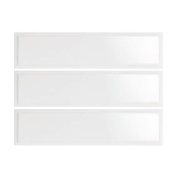 Quintessenza DINTORNI bianco lucido - 7,5X30 cm płytka ceramiczna DNT101L