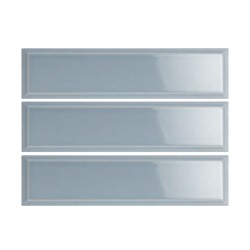 Quintessenza DINTORNI azzurro lucido - 7,5X30 cm płytka ceramiczna DNT106L