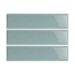 Quintessenza DINTORNI verde lucido - 7,5X30 cm płytka ceramiczna DNT107L