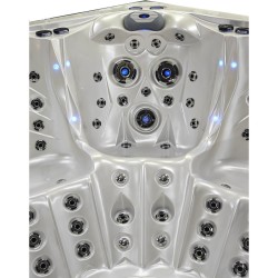 JACUZZI OGRODOWE WANNA SPA740 230x230 Biała perła obudowa szara F24