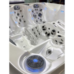 JACUZZI OGRODOWE WANNA SPA740 230x230 Biała perła obudowa szara F24