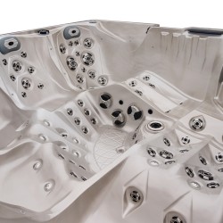 JACUZZI OGRODOWE WANNA SPA740 230x230 Cappucino obudowa brązowa deska F21