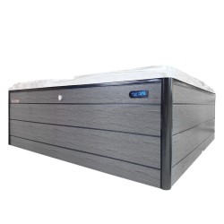 JACUZZI OGRODOWE WANNA SPA740 230x230 Cappucino obudowa szara deska F24