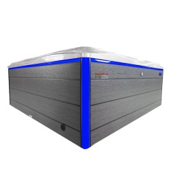 JACUZZI OGRODOWE WANNA SPA740 230x230 Cappucino obudowa szara deska F24