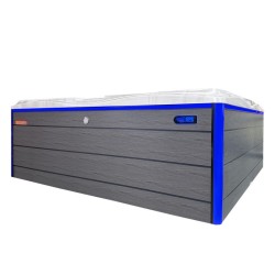 JACUZZI OGRODOWE WANNA SPA740 230x230 Cappucino obudowa szara deska F24