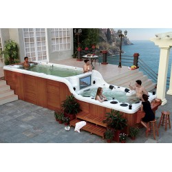 MOG-18178 Basen z przeciwprądem i hydromasażem SPA 750X220X155CM