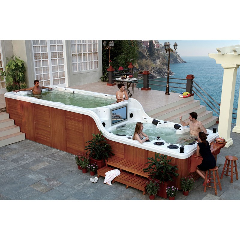 MOG-18178 Basen z przeciwprądem i hydromasażem SPA 750X220X155CM MOG-18178 Basen z przeciwprądem i hydromasażem SPA 750X220X155CM