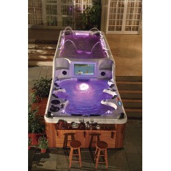 MOG-18178 Basen z przeciwprądem i hydromasażem SPA 750X220X155CM