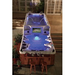 MOG-18178 Basen z przeciwprądem i hydromasażem SPA 750X220X155CM