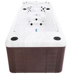 MOG-18278 Basen z przeciwprądem i hydromasażem SPA 590X228X150CM