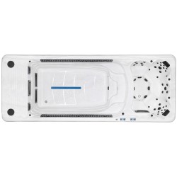 MOG-18288 Basen z przeciwprądem i hydromasażem SPA 590X228X150CM